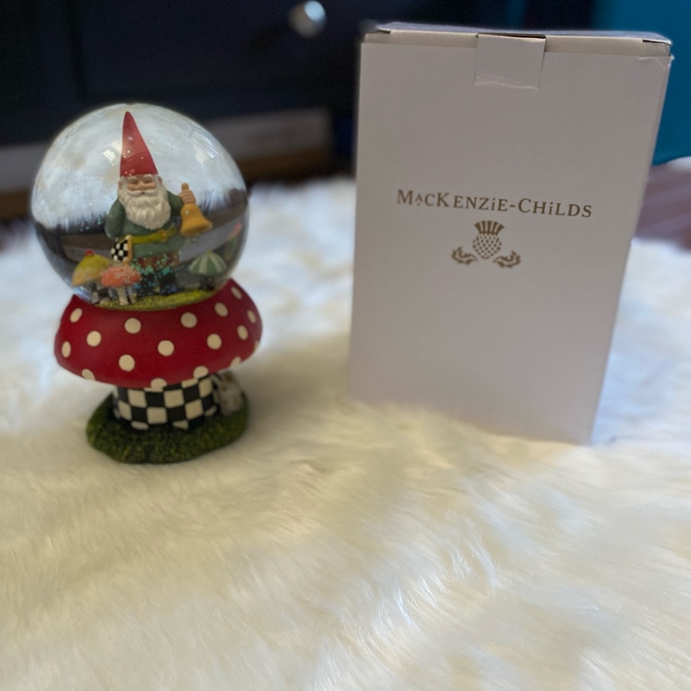 Mackenzie Childs snow globe